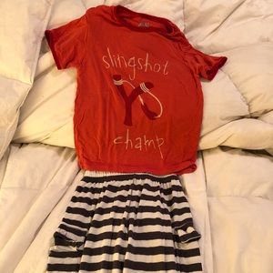 Kickee Pants “catch a tiger” Boy’s Pajamas